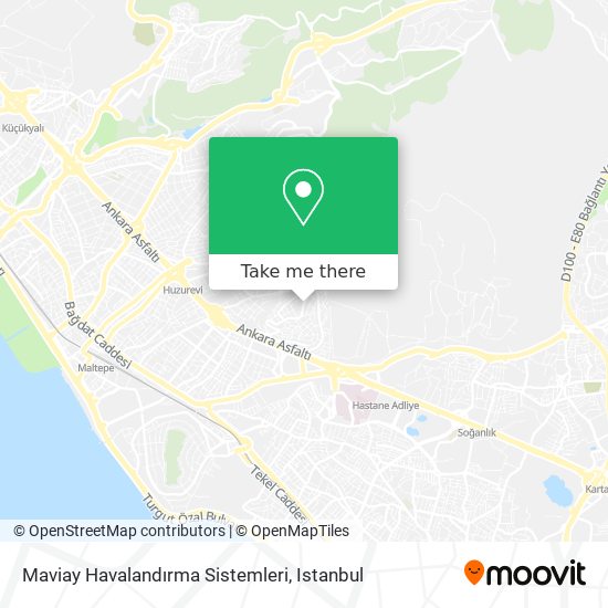 Maviay Havalandırma Sistemleri map