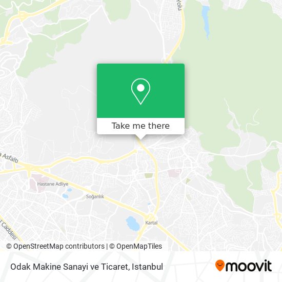 Odak Makine Sanayi ve Ticaret map