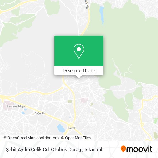 Şehit Aydın Çelik Cd. Otobüs Durağı map