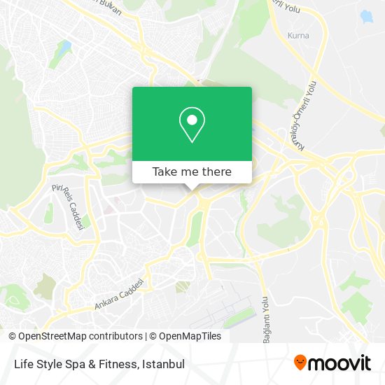 Life Style Spa & Fitness map