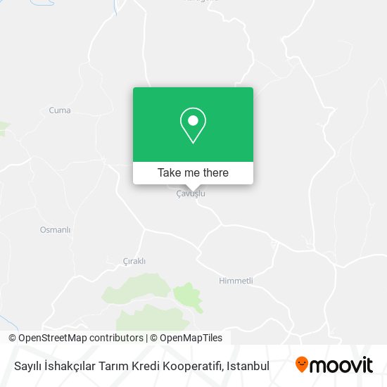 Sayılı İshakçılar Tarım Kredi Kooperatifi map
