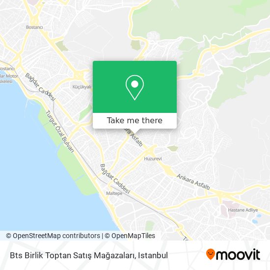 Bts Birlik Toptan Satış Mağazaları map