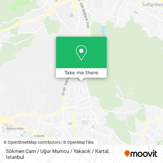 Sökmen Cam / Uğur Mumcu / Yakacık / Kartal map