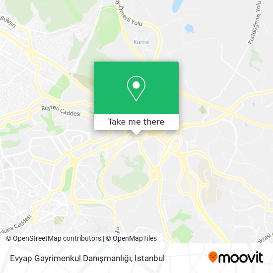 Evyap Gayrimenkul Danışmanlığı map