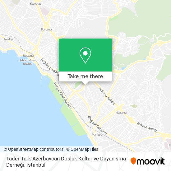 Tader Türk Azerbaycan Dosluk Kültür ve Dayanışma Derneği map