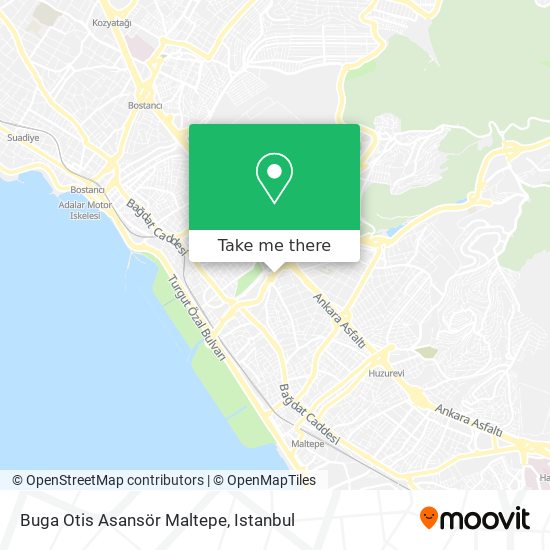 Buga Otis Asansör Maltepe map