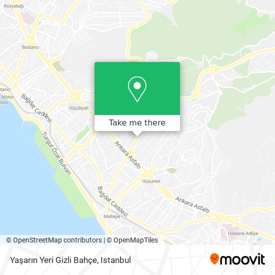 Yaşarın Yeri Gizli Bahçe map
