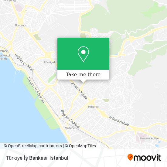 Türkiye İş Bankası map