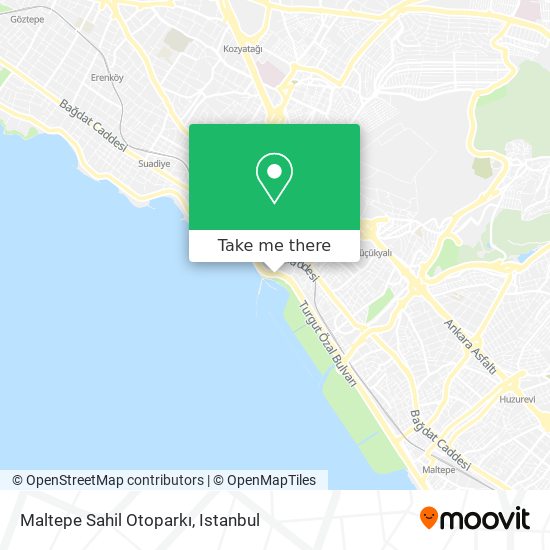 Maltepe Sahil Otoparkı map