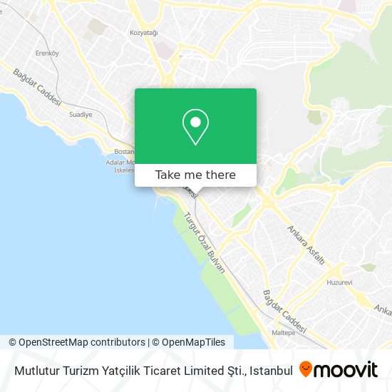 Mutlutur Turizm Yatçilik Ticaret Limited Şti. map