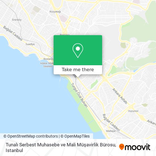 Tunalı Serbest Muhasebe ve Mali Müşavirlik Bürosu map