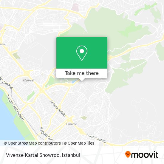Vıvense Kartal Showroo map