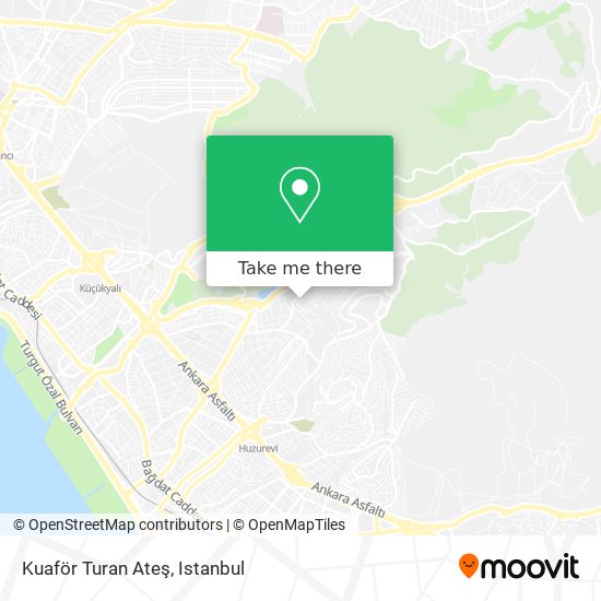 Kuaför Turan Ateş map