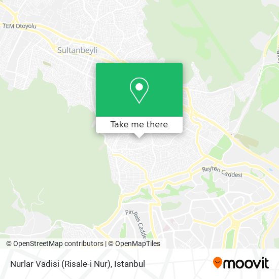 Nurlar Vadisi (Risale-i Nur) map