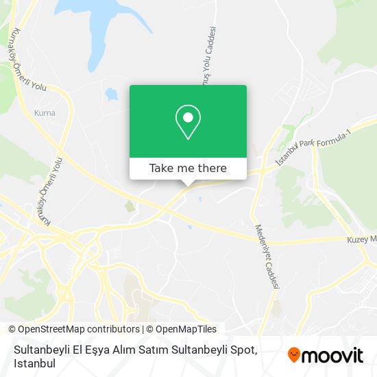 Sultanbeyli El Eşya Alım Satım Sultanbeyli Spot map