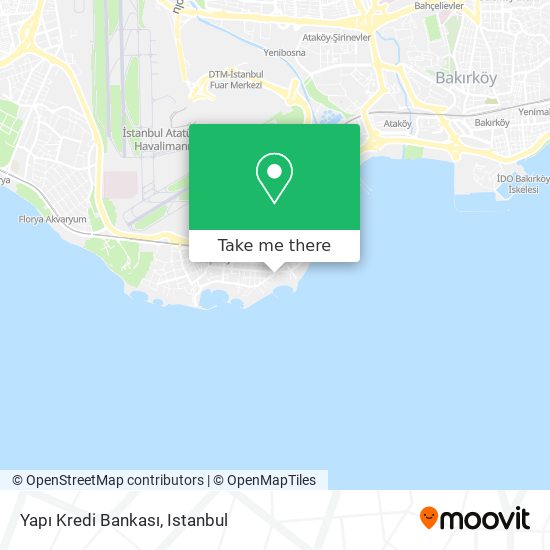 Yapı Kredi Bankası map