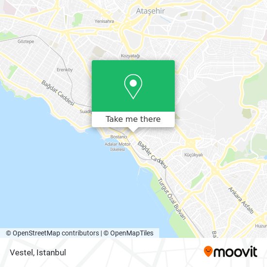 Vestel map