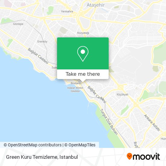 Green Kuru Temizleme map
