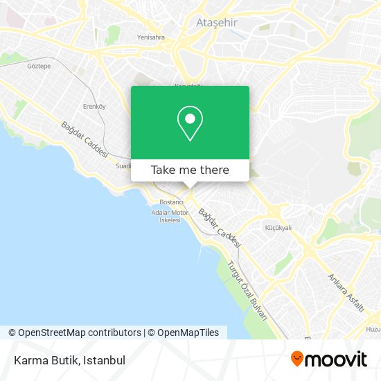 Karma Butik map