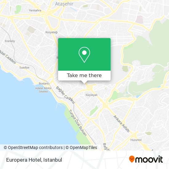 Europera Hotel map