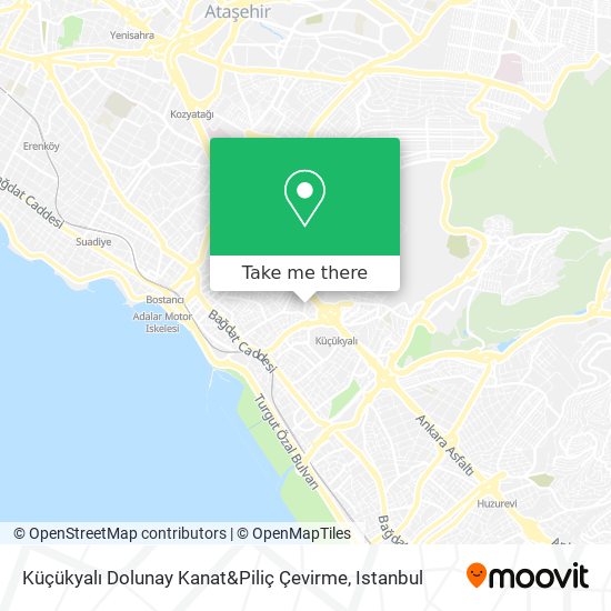 Küçükyalı Dolunay Kanat&Piliç Çevirme map