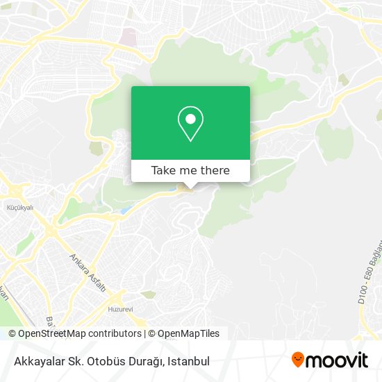 Akkayalar Sk. Otobüs Durağı map