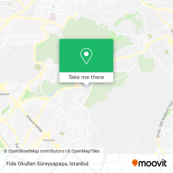 Fide Okulları Süreyyapaşa map
