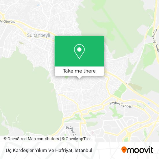 Üç Kardeşler Yıkım Ve Hafriyat map