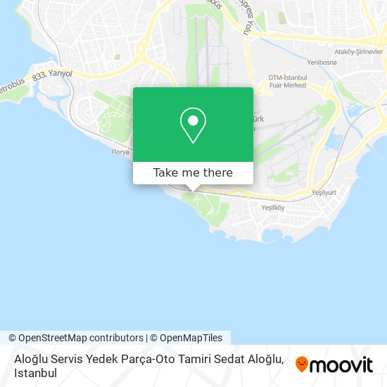 Aloğlu Servis Yedek Parça-Oto Tamiri Sedat Aloğlu map