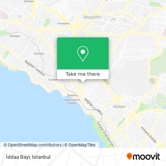 İddaa Bayi map