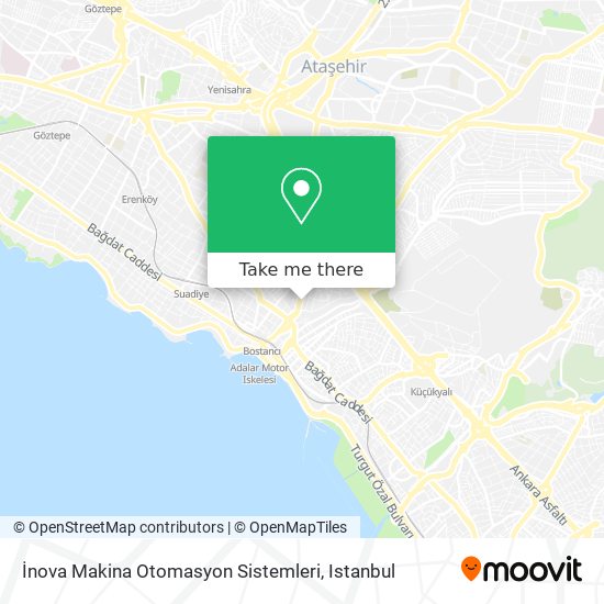 İnova Makina Otomasyon Sistemleri map