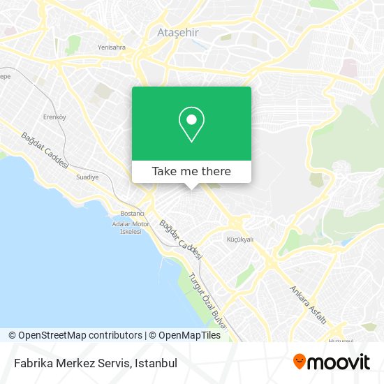 Fabrika Merkez Servis map