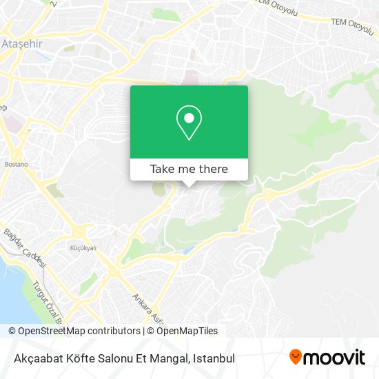 Akçaabat Köfte Salonu Et Mangal map