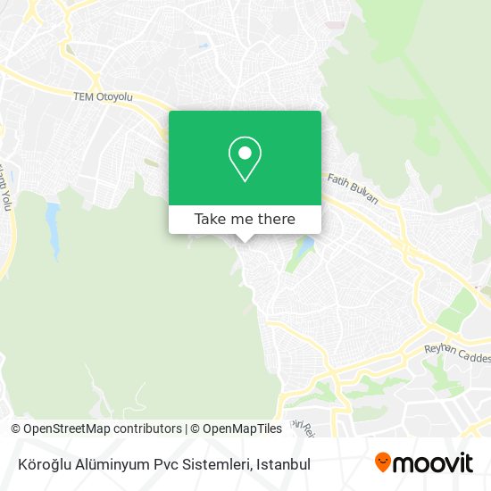Köroğlu Alüminyum Pvc Sistemleri map