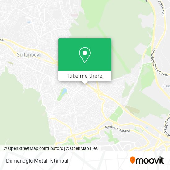 Dumanoğlu Metal map