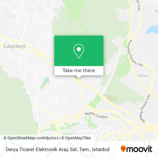 Derya Ticaret Elektronik Araç Sat. Tam. map