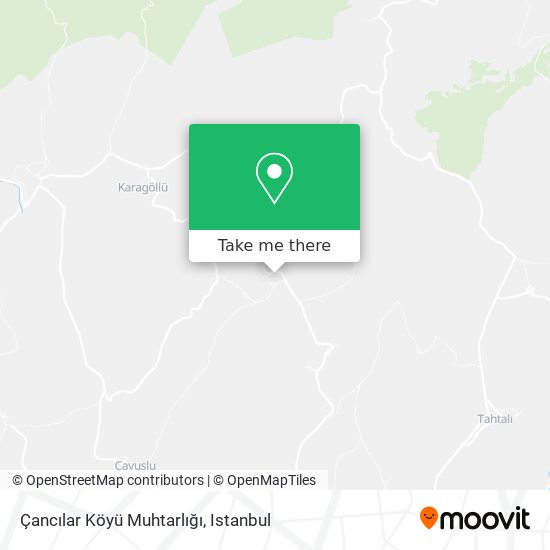 Çancılar Köyü Muhtarlığı map