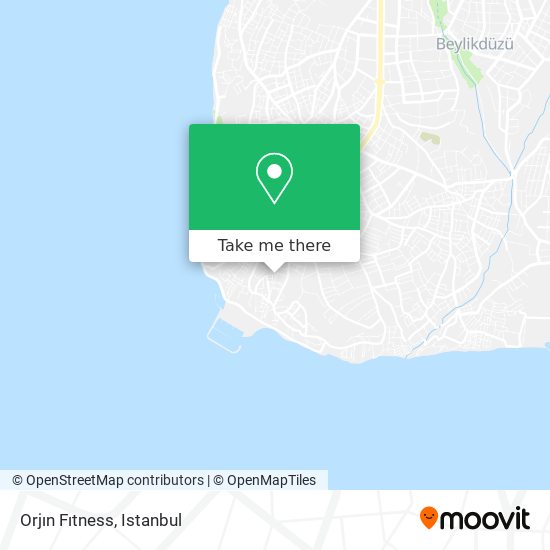 Orjın Fıtness map