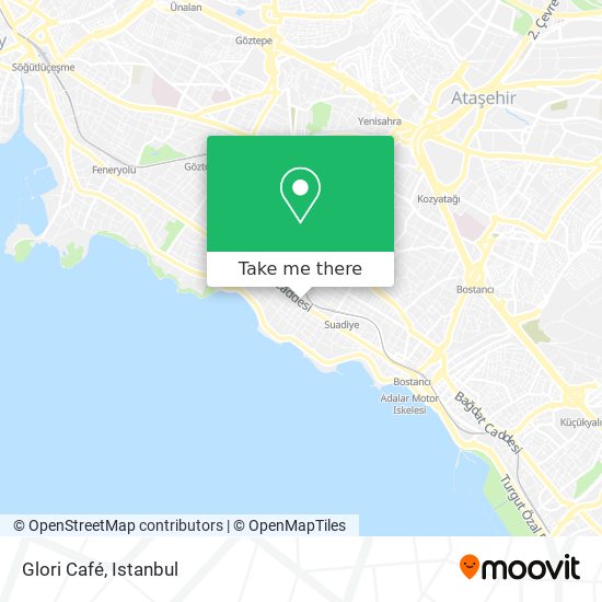 Glori Café map