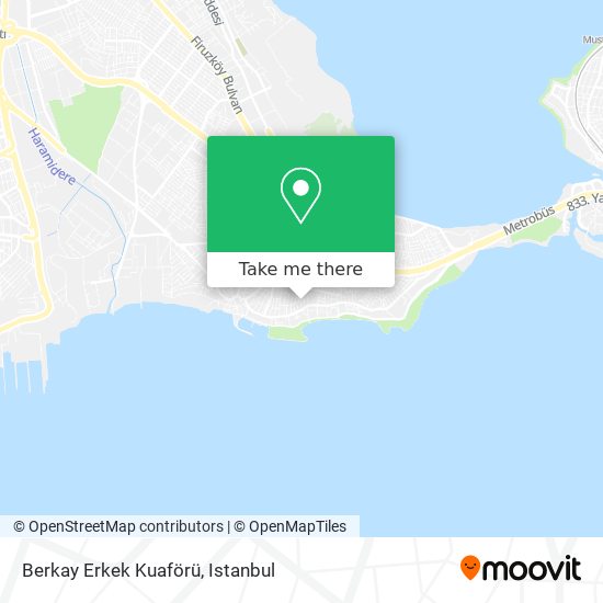 Berkay Erkek Kuaförü map