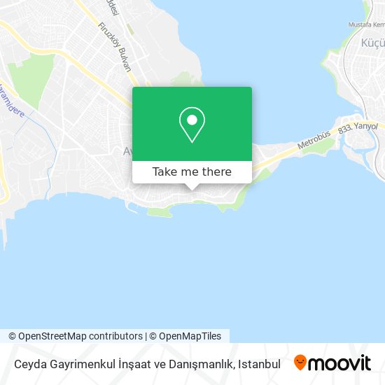 Ceyda Gayrimenkul İnşaat ve Danışmanlık map