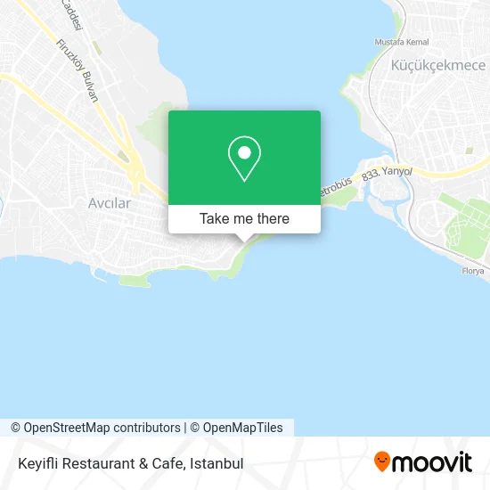 Keyifli Restaurant & Cafe map