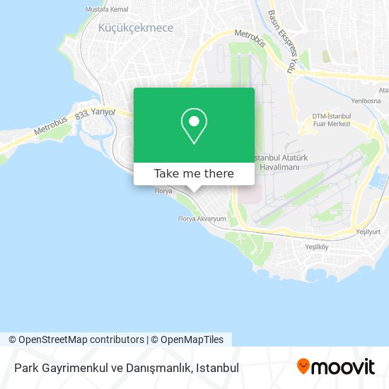 Park Gayrimenkul ve Danışmanlık map