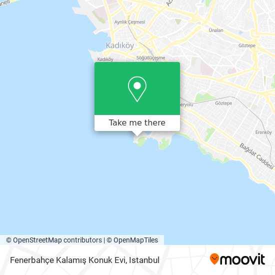 Fenerbahçe Kalamış Konuk Evi map