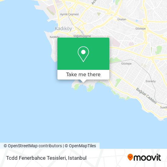 Tcdd Fenerbahce Tesisleri map