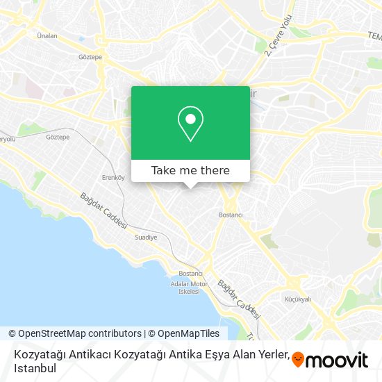 Kozyatağı Antikacı Kozyatağı Antika Eşya Alan Yerler map