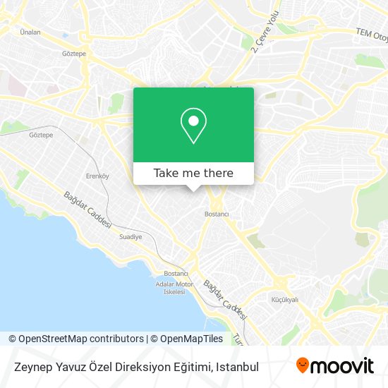 Zeynep Yavuz Özel Direksiyon Eğitimi map