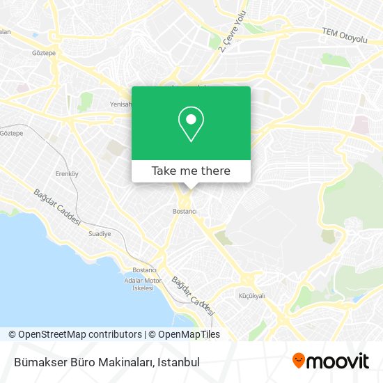 Bümakser Büro Makinaları map