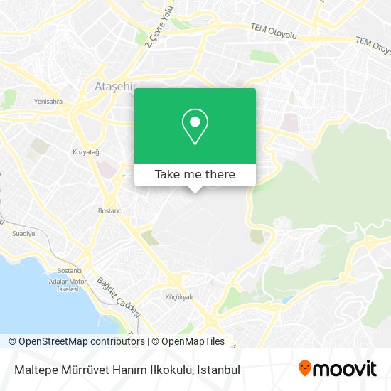 Maltepe Mürrüvet Hanım Ilkokulu map