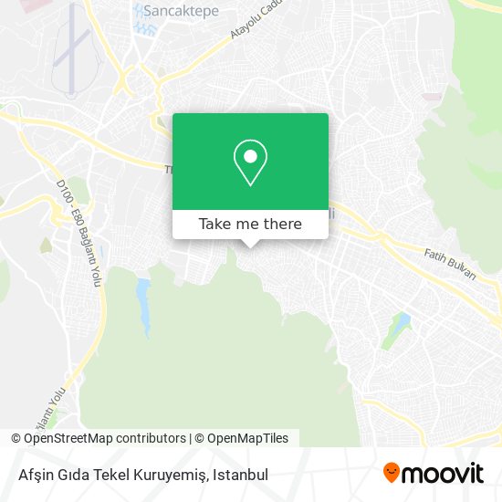 Afşin Gıda Tekel Kuruyemiş map